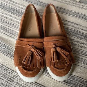J/Slides Slip on suede sneaker